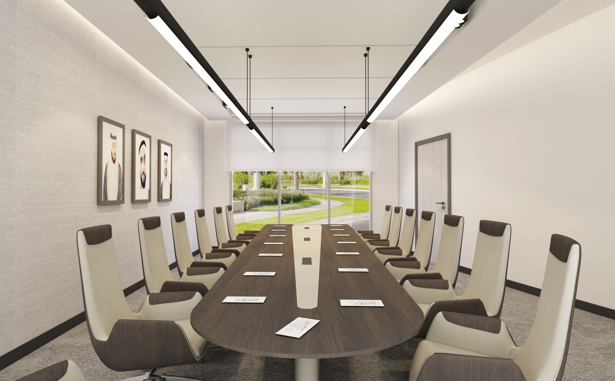 Al Forsan Headquarters Interior Design