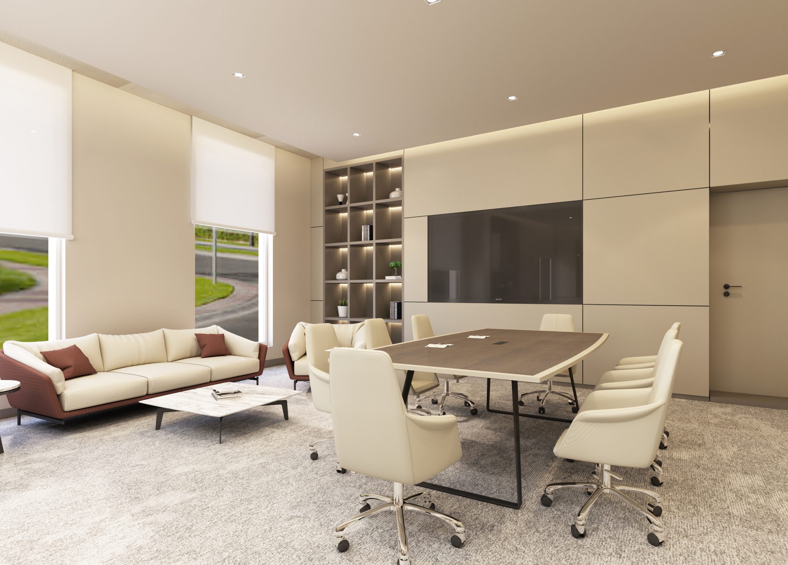 Al Forsan Headquarters Interior Design